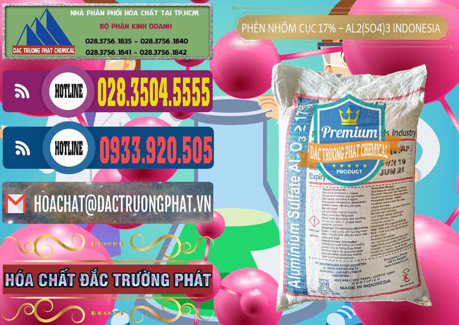 Nơi chuyên phân phối _ bán Phèn Nhôm Cục - Al2(SO4)3 17% bao 25kg Indonesia - 0115 - Nhà phân phối ( cung cấp ) hóa chất tại TP.HCM - muabanhoachat.com.vn