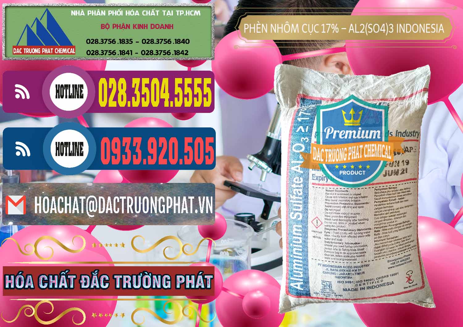 Đơn vị bán và cung ứng Phèn Nhôm Cục - Al2(SO4)3 17% bao 25kg Indonesia - 0115 - Công ty chuyên kinh doanh ( cung cấp ) hóa chất tại TP.HCM - muabanhoachat.com.vn