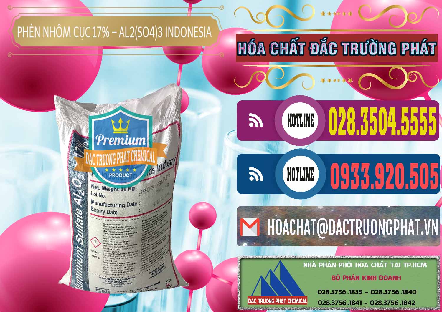Đơn vị bán - cung cấp Phèn Nhôm Cục - Al2(SO4)3 17% bao 50kg Indonesia - 0113 - Đơn vị chuyên kinh doanh ( cung cấp ) hóa chất tại TP.HCM - muabanhoachat.com.vn