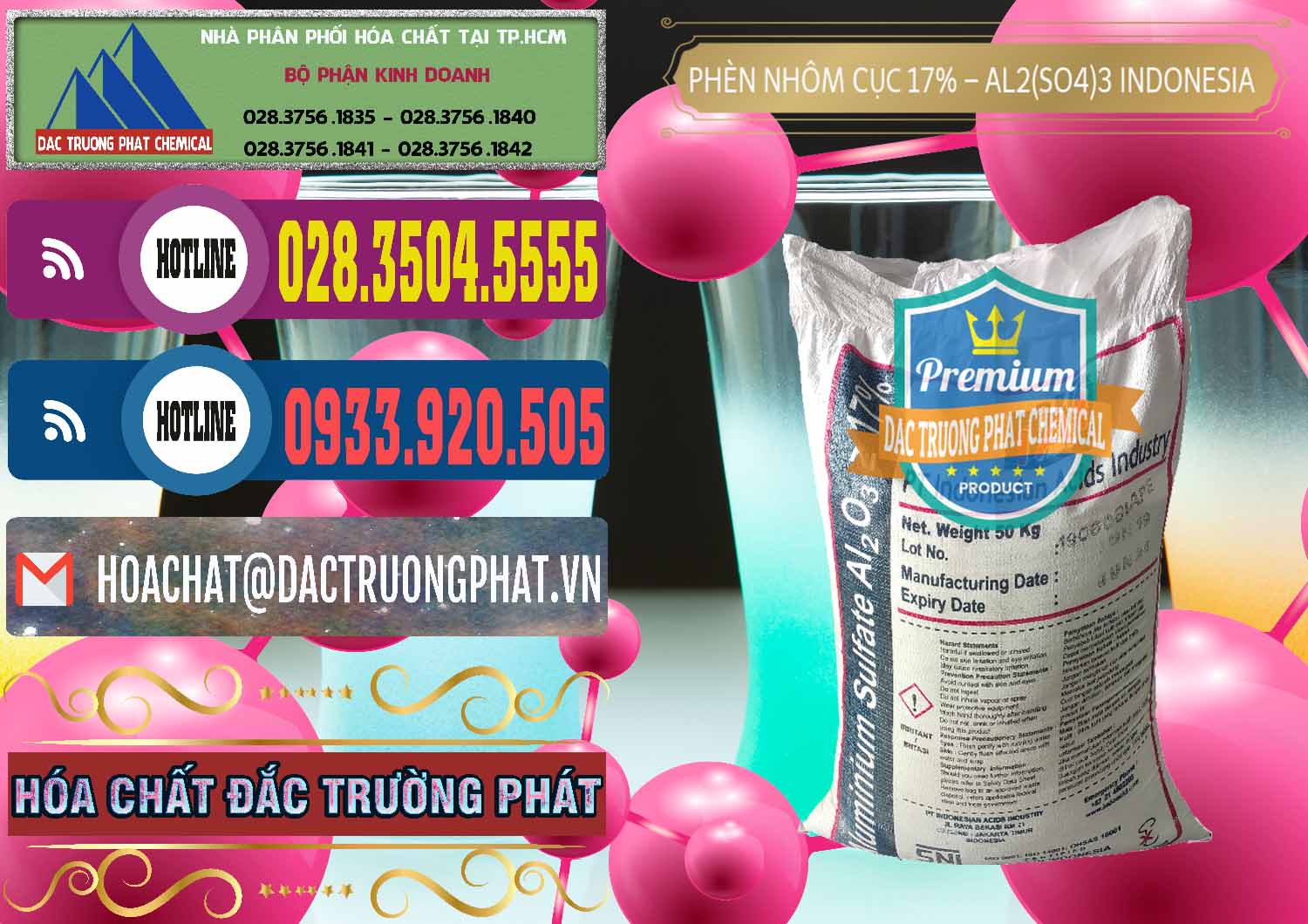 Nhà phân phối và bán Phèn Nhôm Cục - Al2(SO4)3 17% bao 50kg Indonesia - 0113 - Phân phối ( nhập khẩu ) hóa chất tại TP.HCM - muabanhoachat.com.vn