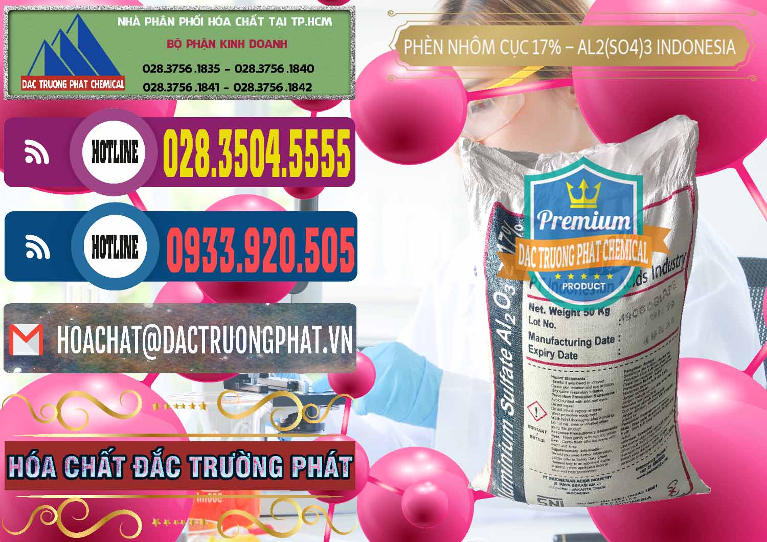 Cty bán & cung ứng Phèn Nhôm Cục - Al2(SO4)3 17% bao 50kg Indonesia - 0113 - Công ty cung cấp - phân phối hóa chất tại TP.HCM - muabanhoachat.com.vn