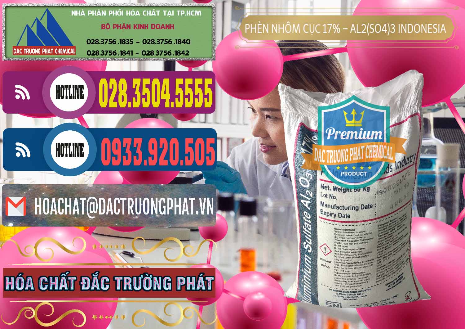 Nơi chuyên phân phối & bán Phèn Nhôm Cục - Al2(SO4)3 17% bao 50kg Indonesia - 0113 - Chuyên cung cấp & phân phối hóa chất tại TP.HCM - muabanhoachat.com.vn