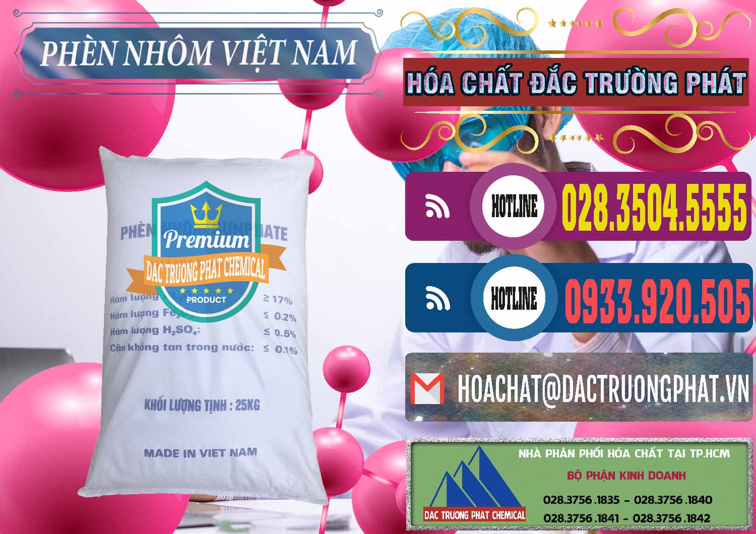 Cty chuyên kinh doanh & cung cấp Phèn Nhôm - Al2(SO4)3 17% Việt Nam - 0465 - Đơn vị cung cấp _ kinh doanh hóa chất tại TP.HCM - muabanhoachat.com.vn