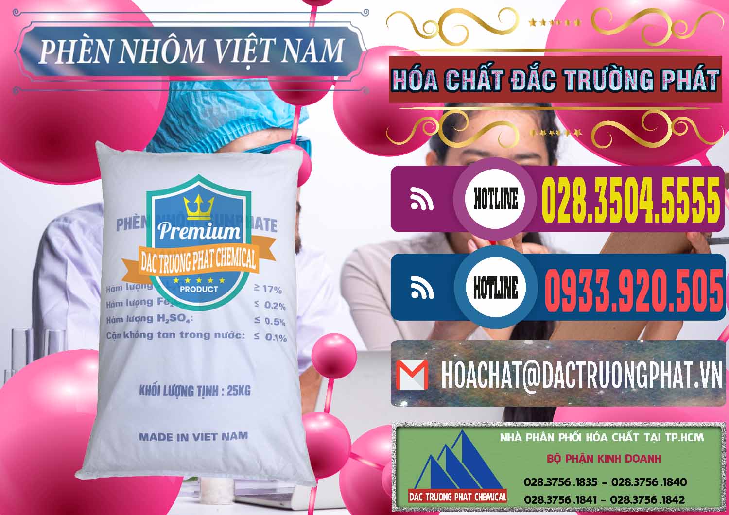 Đơn vị cung cấp và kinh doanh Phèn Nhôm - Al2(SO4)3 17% Việt Nam - 0465 - Công ty kinh doanh & phân phối hóa chất tại TP.HCM - muabanhoachat.com.vn