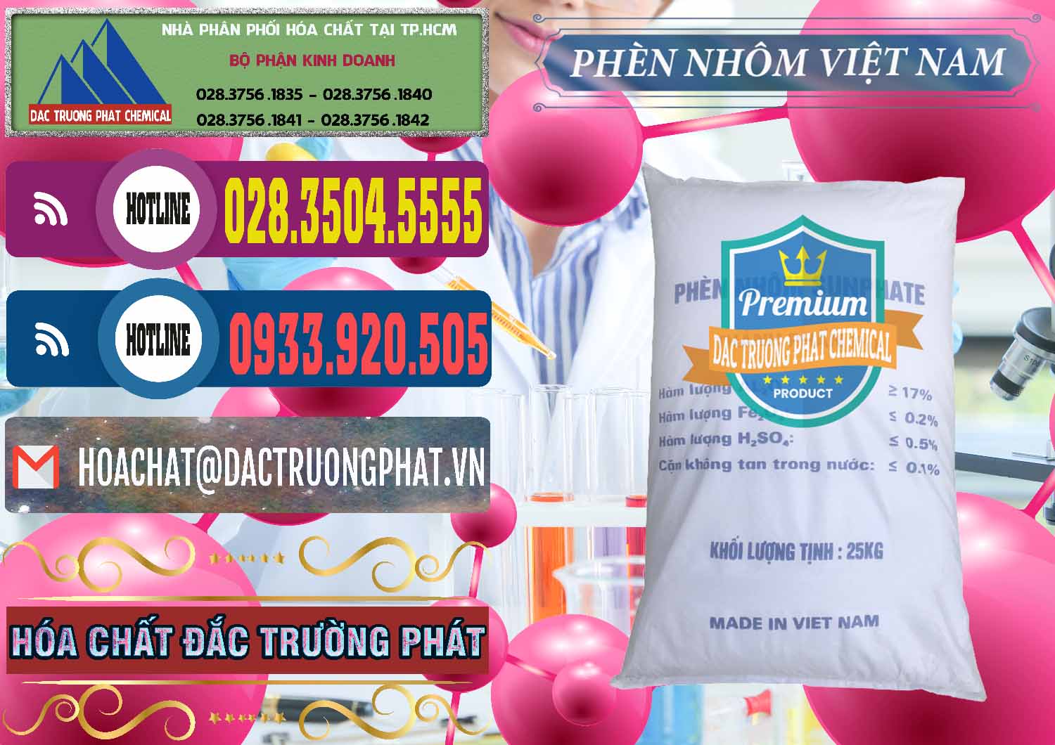 Đơn vị cung ứng - bán Phèn Nhôm - Al2(SO4)3 17% Việt Nam - 0465 - Đơn vị chuyên cung cấp và kinh doanh hóa chất tại TP.HCM - muabanhoachat.com.vn