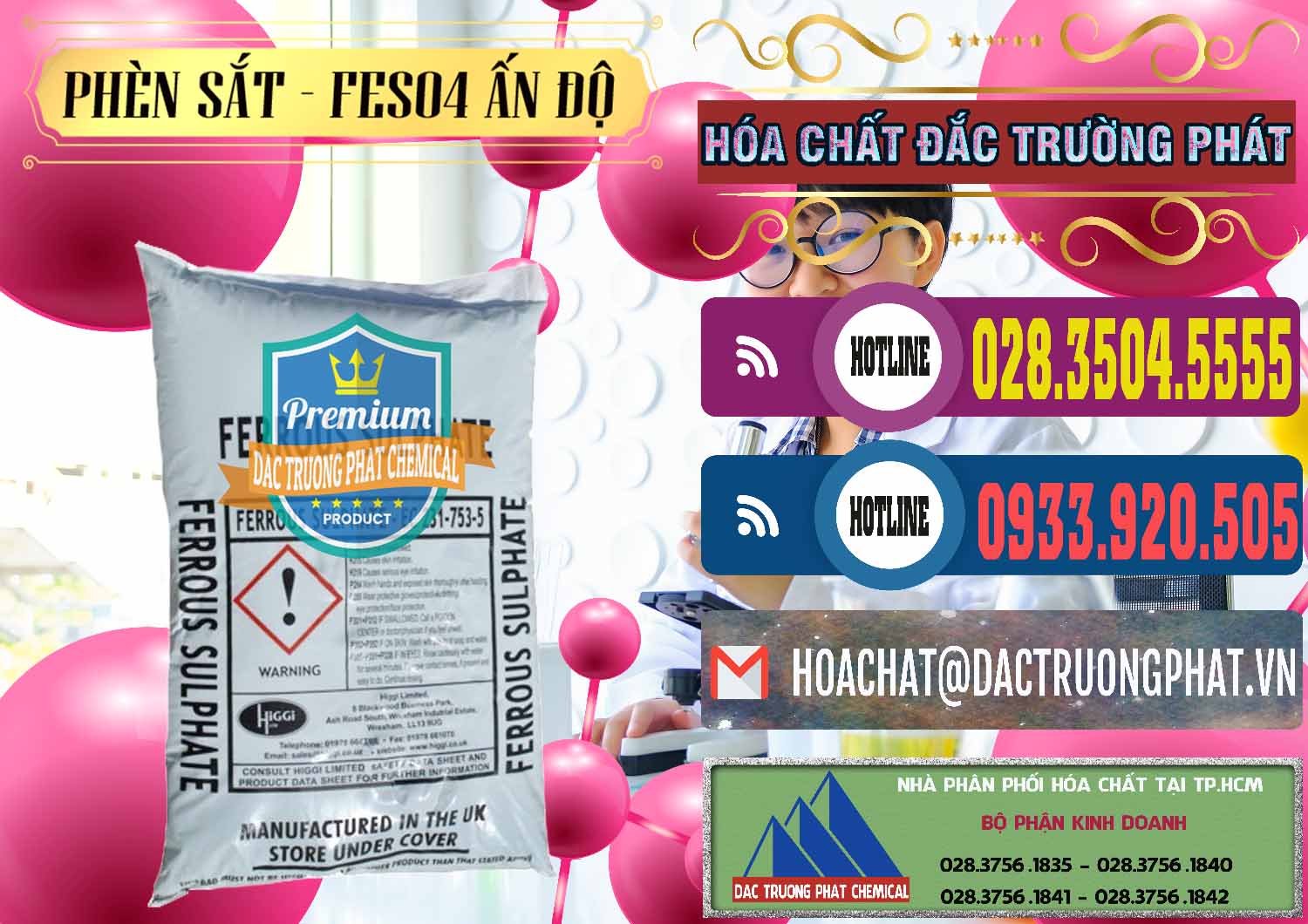 Nơi chuyên bán và phân phối Phèn Sắt - FeSO4.7H2O Ấn Độ India - 0354 - Chuyên cung cấp ( phân phối ) hóa chất tại TP.HCM - muabanhoachat.com.vn
