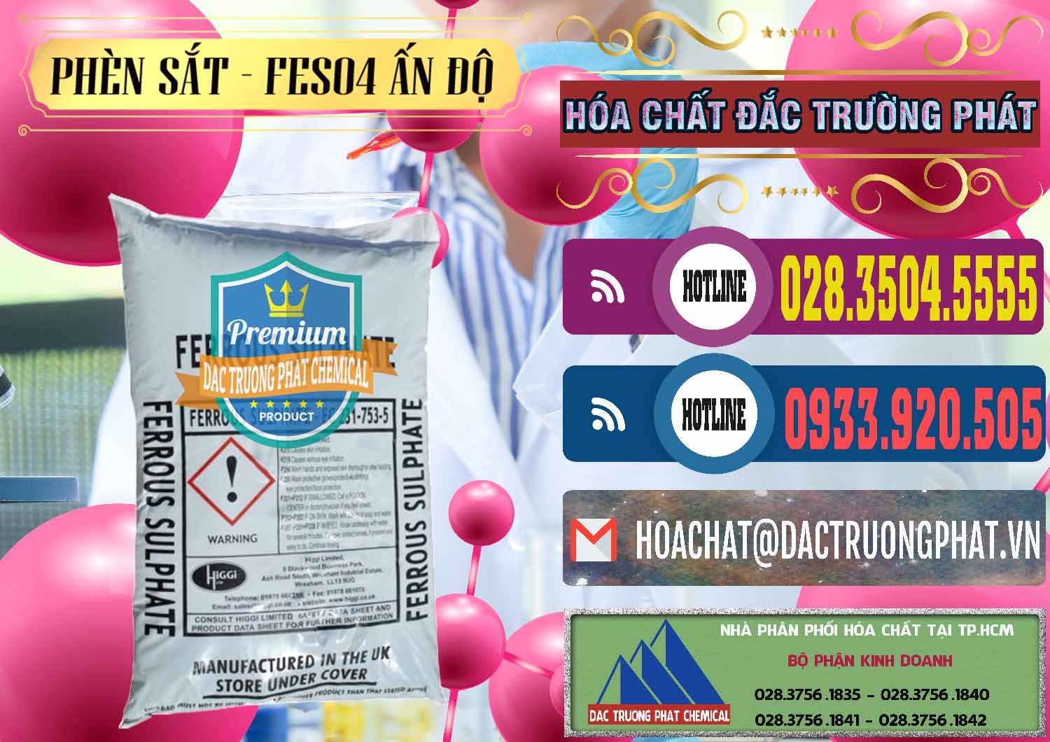 Cty phân phối và bán Phèn Sắt - FeSO4.7H2O Ấn Độ India - 0354 - Phân phối - cung ứng hóa chất tại TP.HCM - muabanhoachat.com.vn