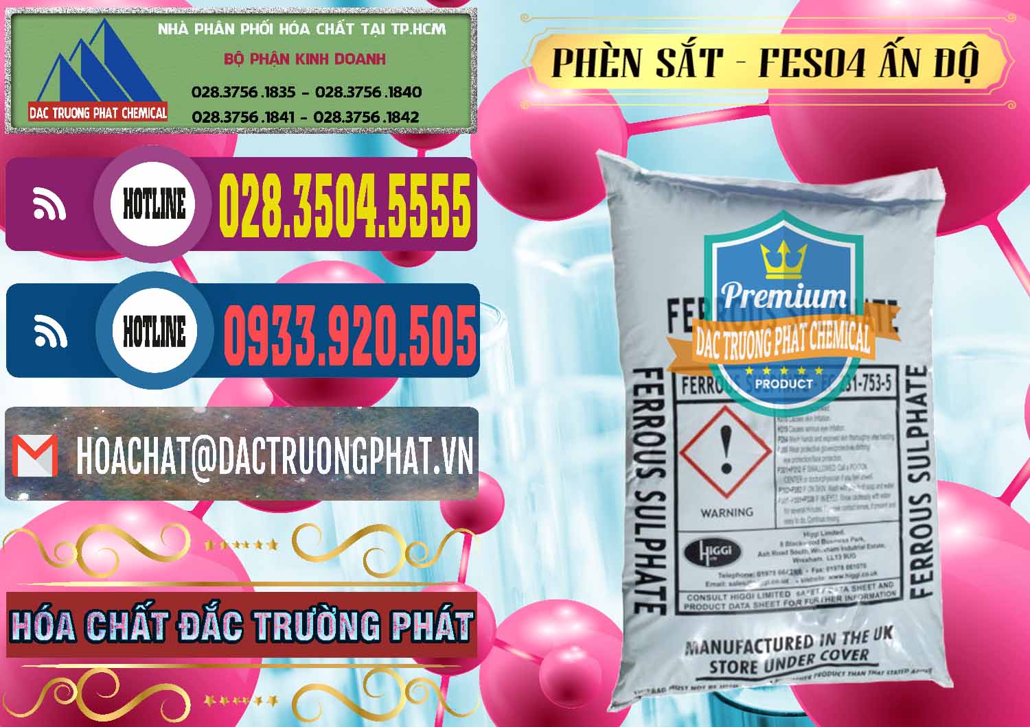 Nơi bán - phân phối Phèn Sắt - FeSO4.7H2O Ấn Độ India - 0354 - Đơn vị chuyên cung ứng và phân phối hóa chất tại TP.HCM - muabanhoachat.com.vn
