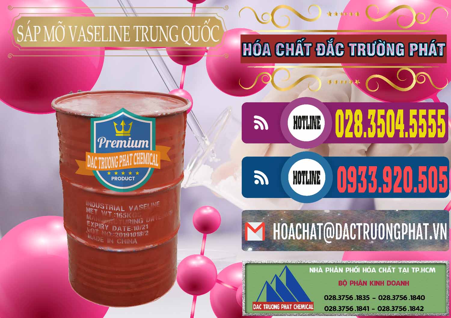 Đơn vị chuyên cung cấp và bán Sáp Mỡ Vaseline Trung Quốc China - 0122 - Công ty phân phối ( cung ứng ) hóa chất tại TP.HCM - muabanhoachat.com.vn