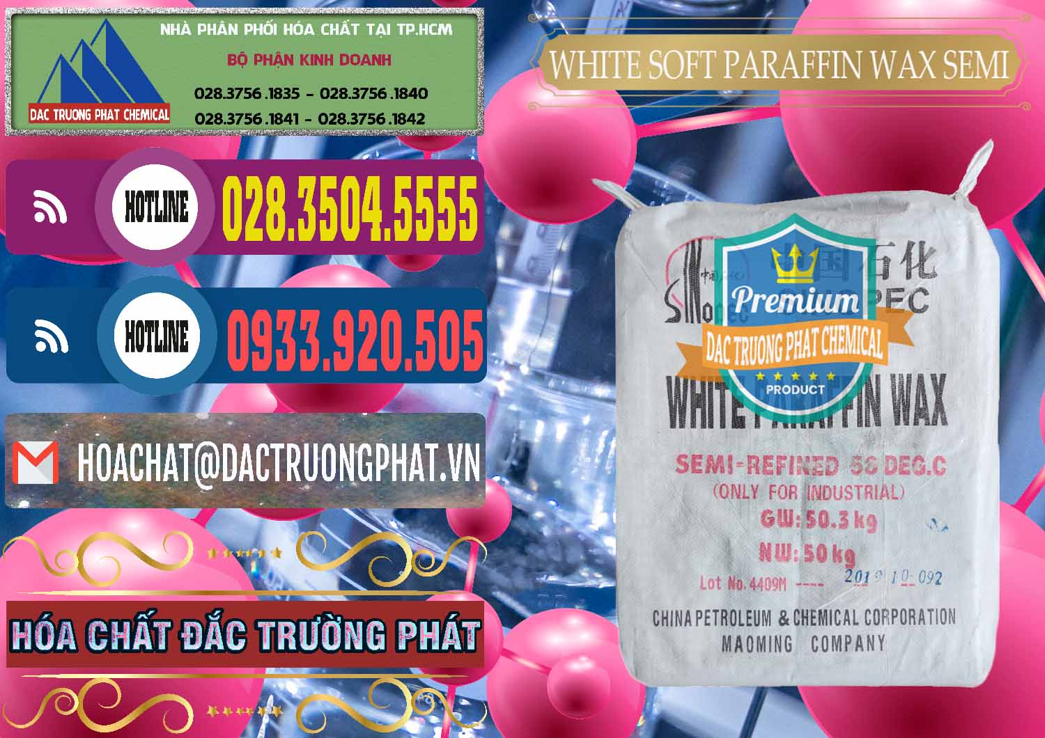 Nơi chuyên nhập khẩu và bán Sáp Paraffin Wax Sinopec Trung Quốc China - 0328 - Nhập khẩu và cung cấp hóa chất tại TP.HCM - muabanhoachat.com.vn