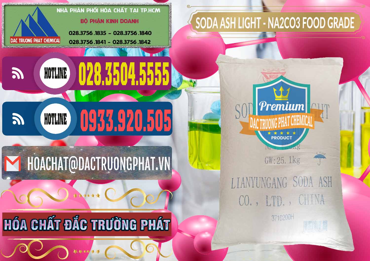 Đơn vị phân phối & bán Soda Ash Light – NA2CO3 Food Grade Trung Quốc China - 0127 - Đơn vị cung cấp & phân phối hóa chất tại TP.HCM - muabanhoachat.com.vn