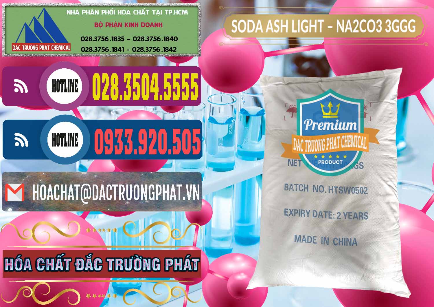 Đơn vị nhập khẩu - bán Soda Ash Light - NA2CO3 3GGG Trung Quốc China - 0124 - Nhà cung cấp _ phân phối hóa chất tại TP.HCM - muabanhoachat.com.vn
