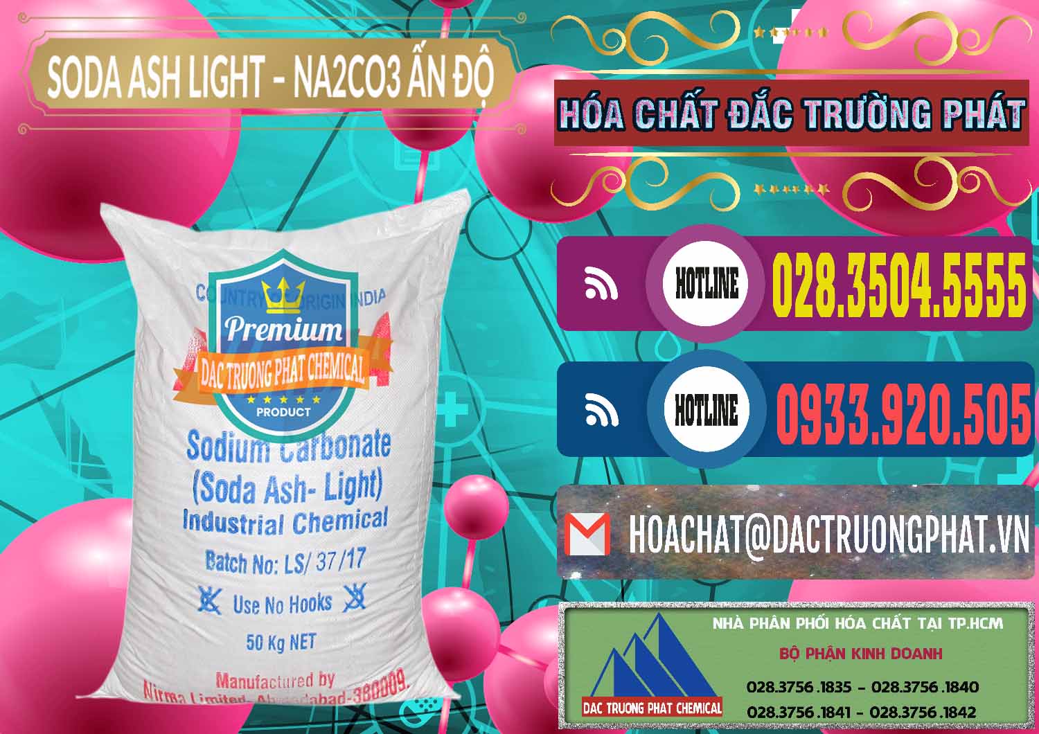 Chuyên cung cấp & bán Soda Ash Light - NA2CO3 Nirma Ấn Độ India - 0125 - Đơn vị chuyên bán và phân phối hóa chất tại TP.HCM - muabanhoachat.com.vn