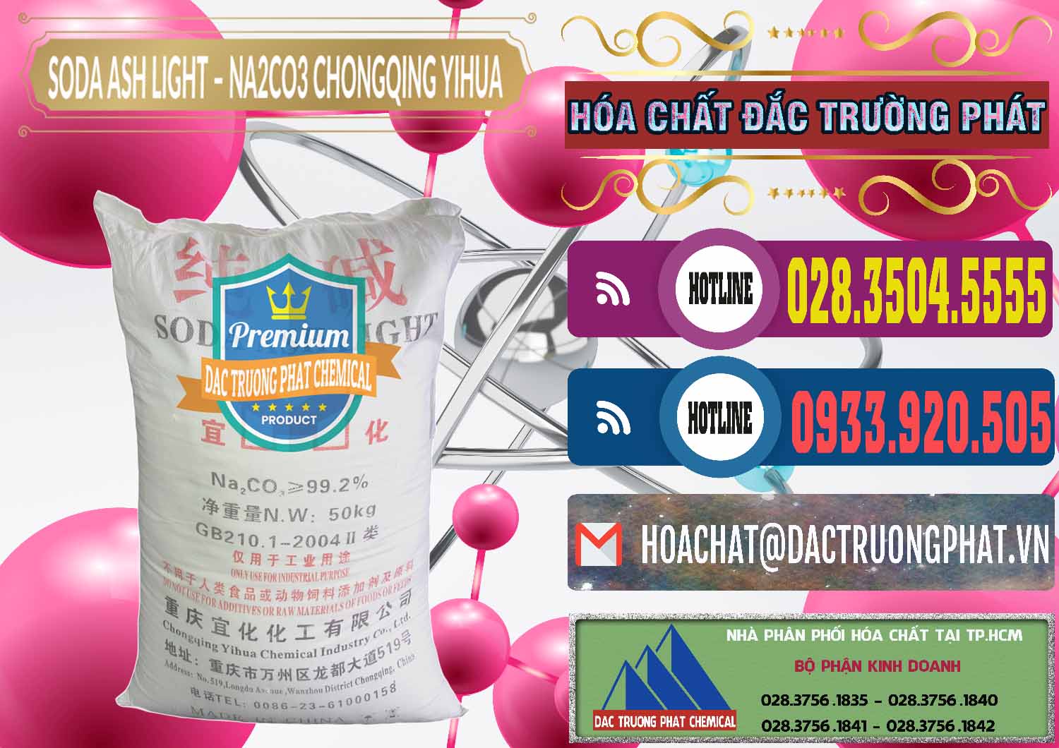 Đơn vị chuyên bán & cung ứng Soda Ash Light - NA2CO3 Chongqing Yihua Trung Quốc China - 0129 - Công ty cung cấp và nhập khẩu hóa chất tại TP.HCM - muabanhoachat.com.vn