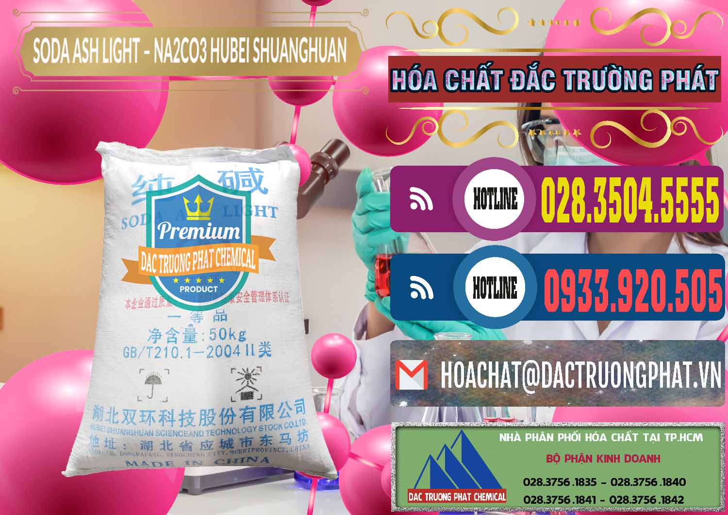 Cung ứng _ bán Soda Ash Light - NA2CO3 2 Vòng Tròn Hubei Shuanghuan Trung Quốc China - 0130 - Đơn vị phân phối _ cung cấp hóa chất tại TP.HCM - muabanhoachat.com.vn