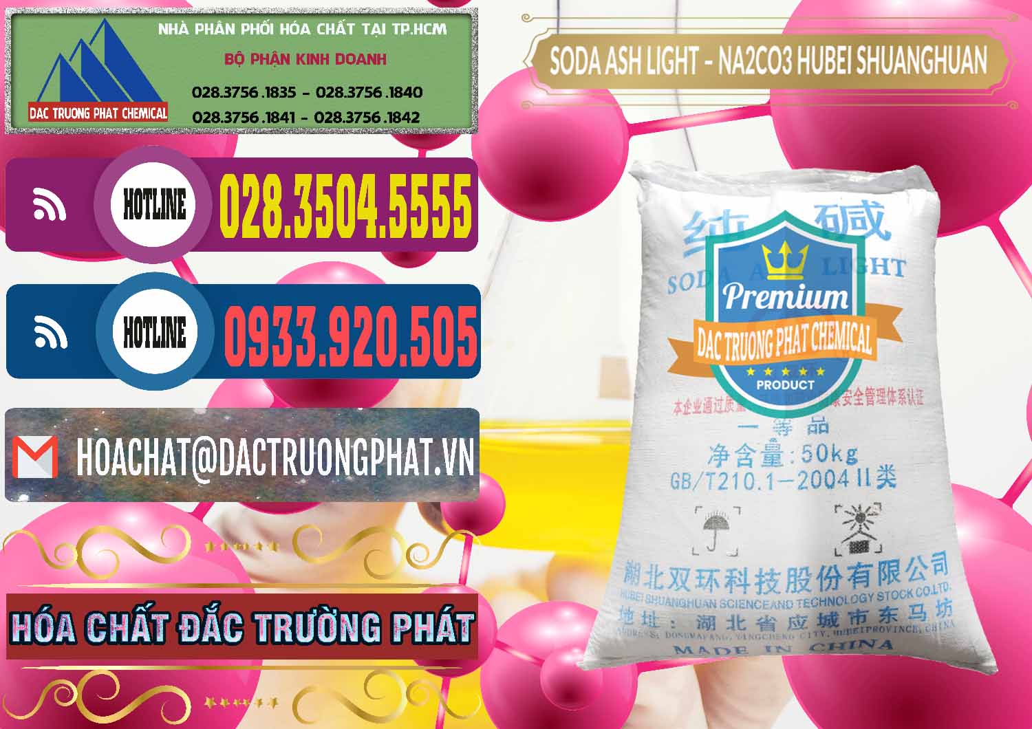Nơi nhập khẩu - bán Soda Ash Light - NA2CO3 2 Vòng Tròn Hubei Shuanghuan Trung Quốc China - 0130 - Nơi cung cấp - nhập khẩu hóa chất tại TP.HCM - muabanhoachat.com.vn