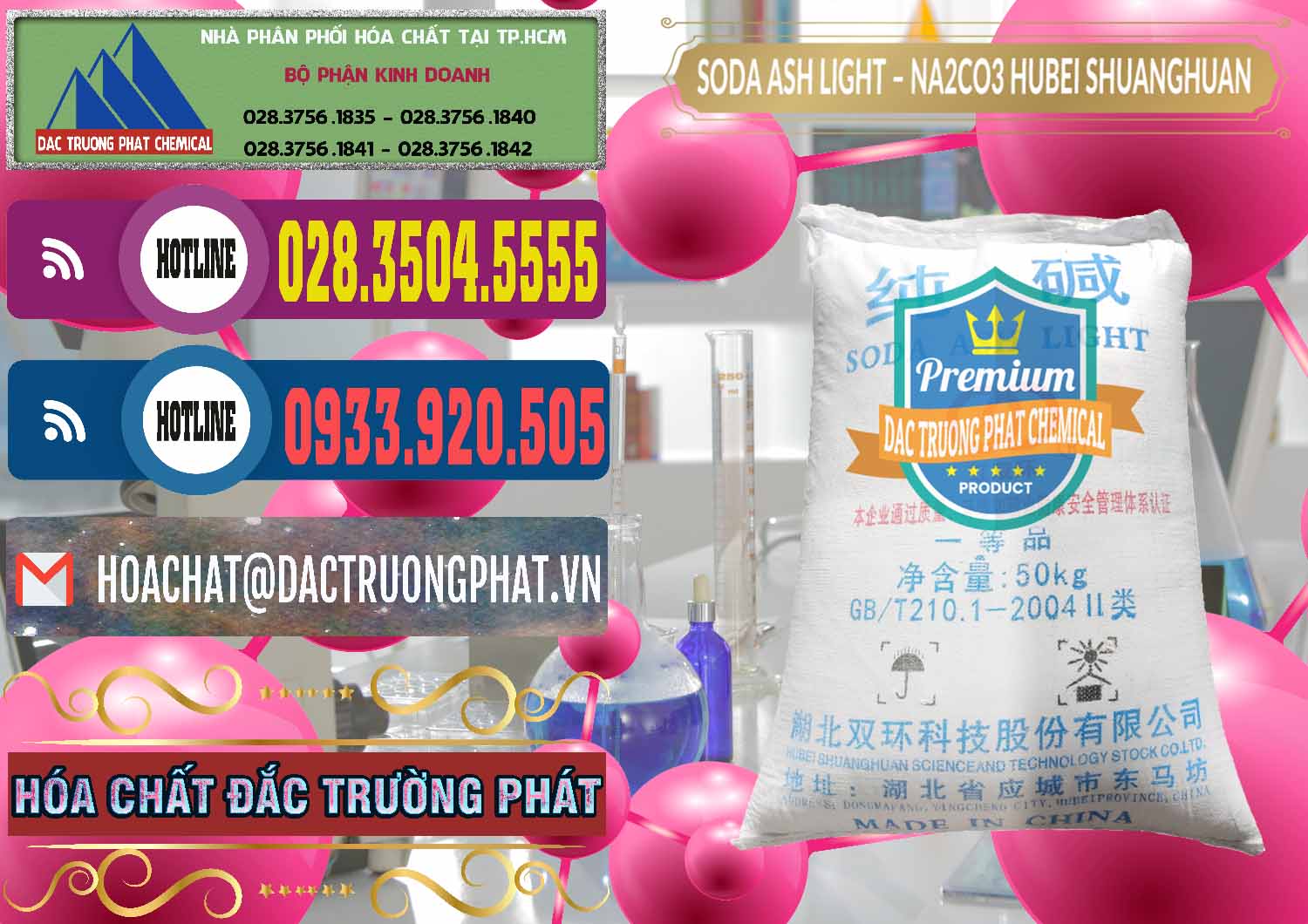 Chuyên bán - cung cấp Soda Ash Light - NA2CO3 2 Vòng Tròn Hubei Shuanghuan Trung Quốc China - 0130 - Cty chuyên phân phối ( nhập khẩu ) hóa chất tại TP.HCM - muabanhoachat.com.vn