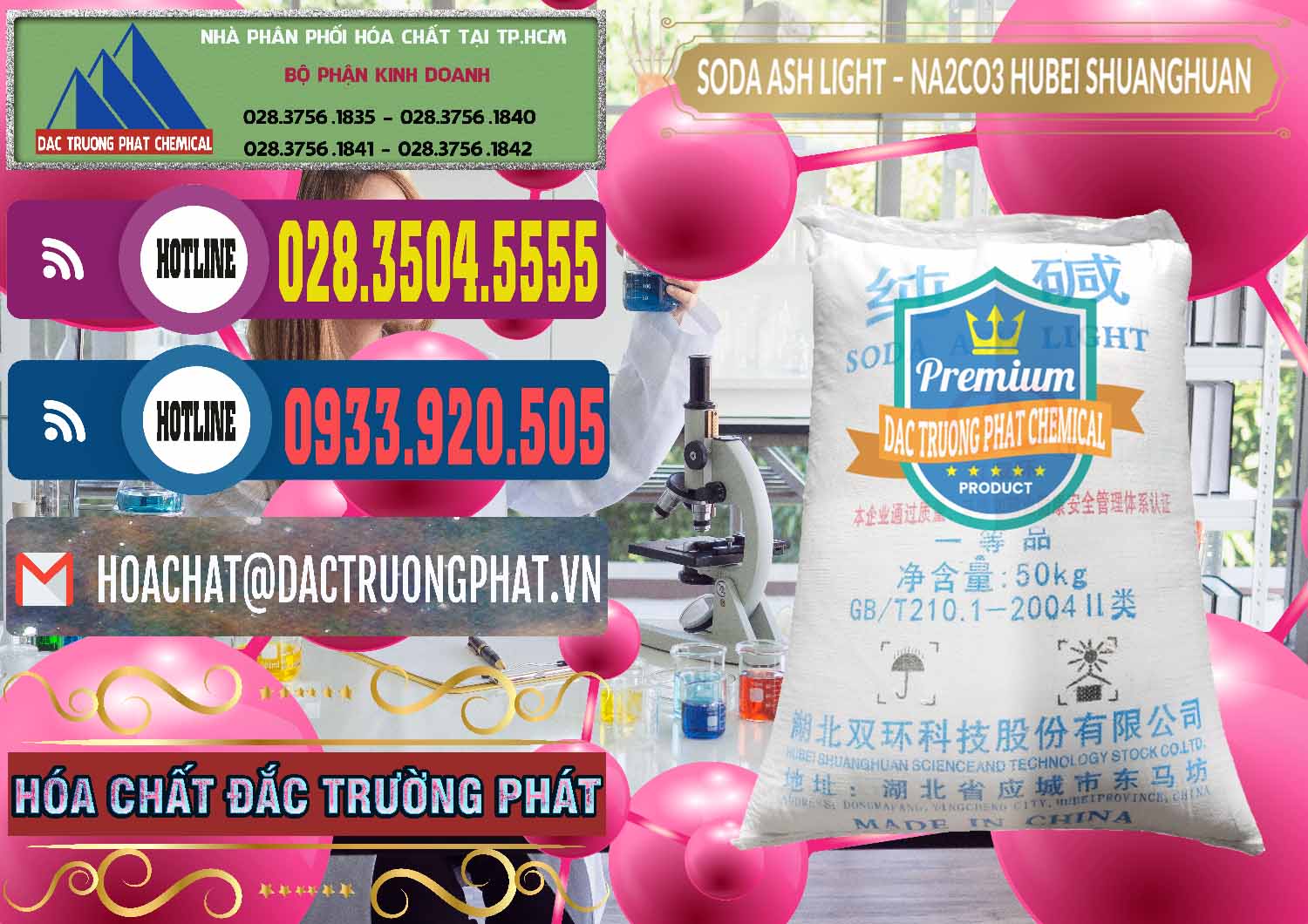 Cty phân phối _ bán Soda Ash Light - NA2CO3 2 Vòng Tròn Hubei Shuanghuan Trung Quốc China - 0130 - Đơn vị cung ứng _ phân phối hóa chất tại TP.HCM - muabanhoachat.com.vn