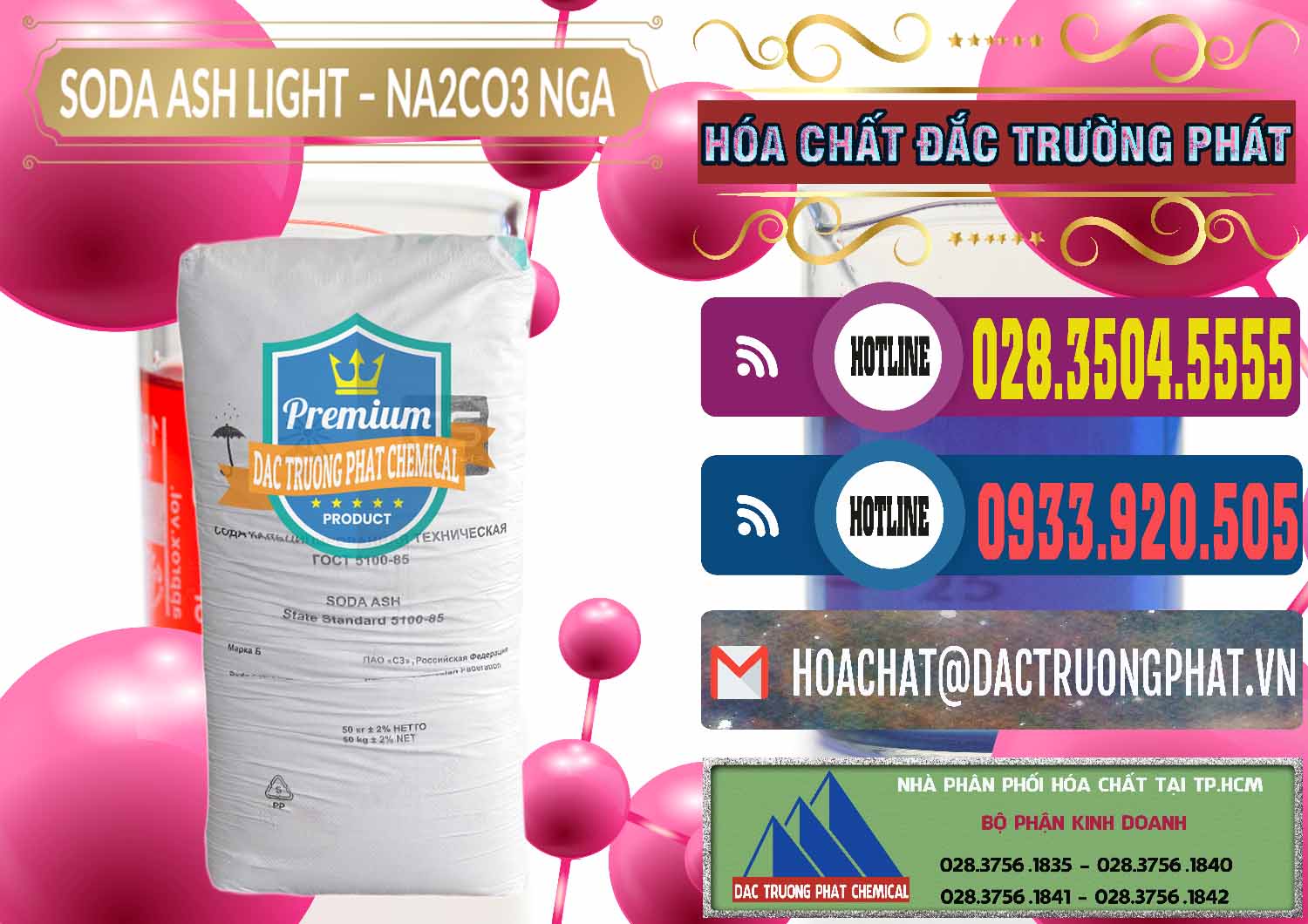 Nơi cung cấp và bán Soda Ash Light - NA2CO3 Nga Russia - 0128 - Bán - phân phối hóa chất tại TP.HCM - muabanhoachat.com.vn