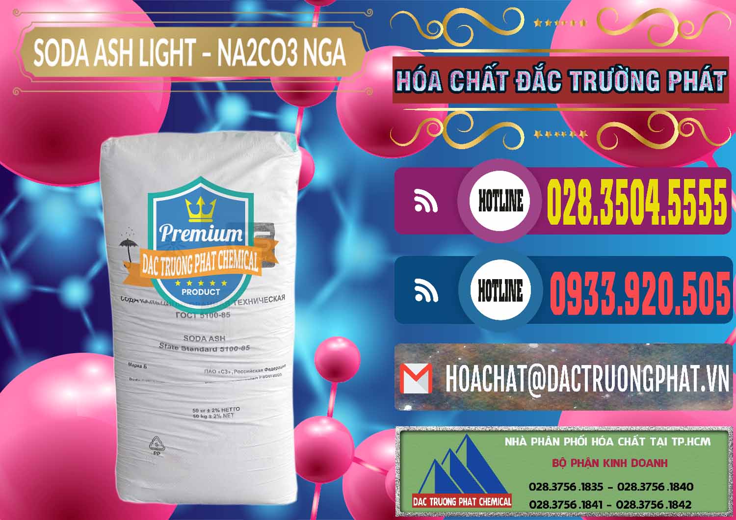 Chuyên bán & phân phối Soda Ash Light - NA2CO3 Nga Russia - 0128 - Cty chuyên cung cấp & bán hóa chất tại TP.HCM - muabanhoachat.com.vn