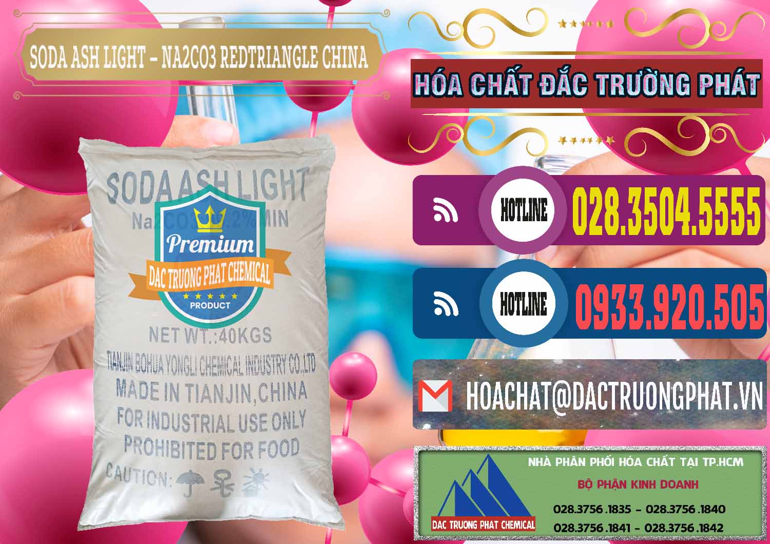 Đơn vị bán - cung cấp Soda Ash Light - NA2CO3 Redtriangle Trung Quốc China - 0131 - Công ty phân phối - cung cấp hóa chất tại TP.HCM - muabanhoachat.com.vn