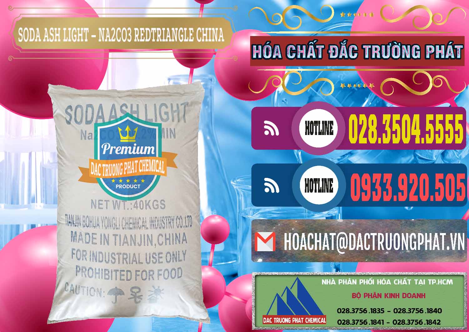 Đơn vị chuyên bán và phân phối Soda Ash Light - NA2CO3 Redtriangle Trung Quốc China - 0131 - Công ty phân phối _ bán hóa chất tại TP.HCM - muabanhoachat.com.vn