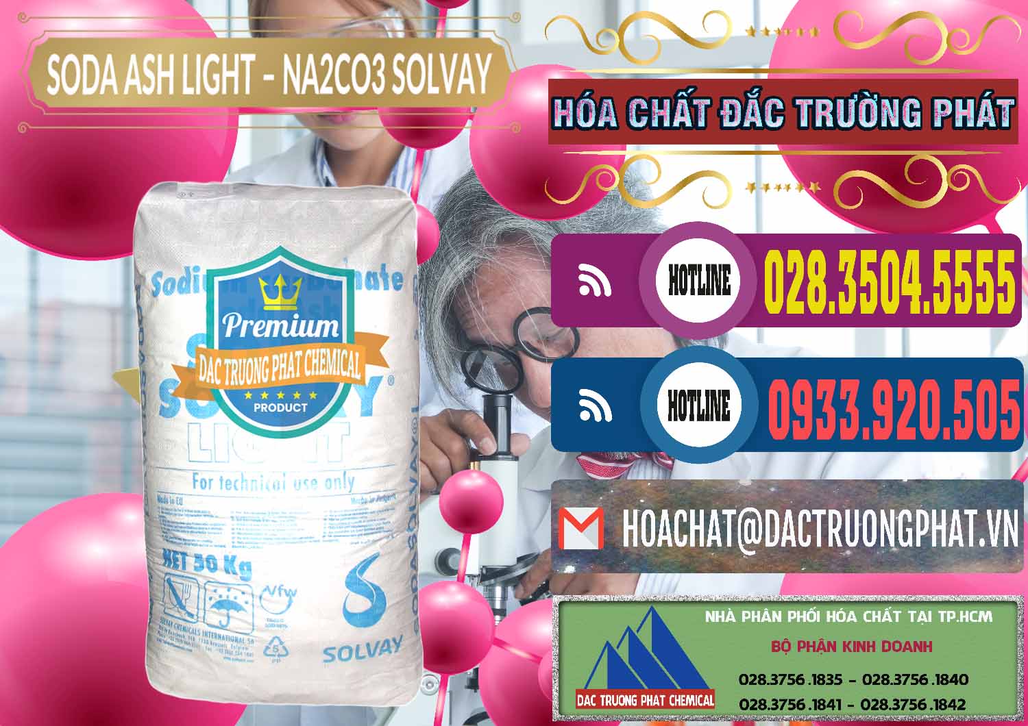 Đơn vị chuyên bán và cung cấp Soda Ash Light - NA2CO3 Solvay Bulgaria - 0126 - Công ty chuyên nhập khẩu và phân phối hóa chất tại TP.HCM - muabanhoachat.com.vn