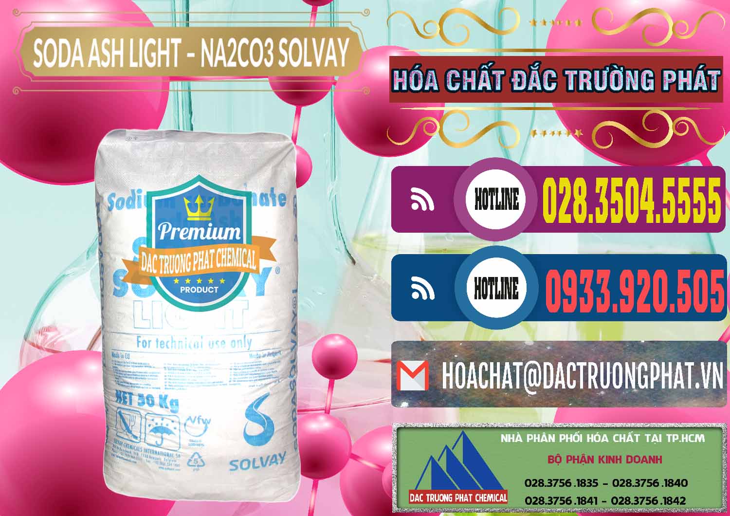 Cung ứng & bán Soda Ash Light - NA2CO3 Solvay Bulgaria - 0126 - Công ty chuyên nhập khẩu ( phân phối ) hóa chất tại TP.HCM - muabanhoachat.com.vn