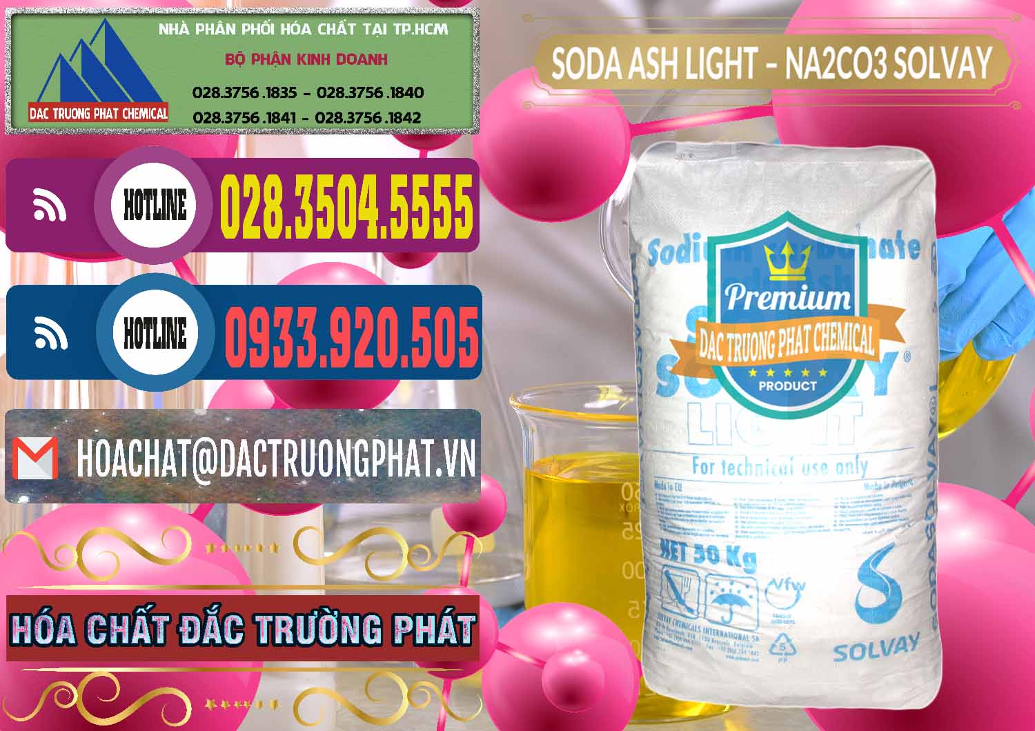 Chuyên bán và cung ứng Soda Ash Light - NA2CO3 Solvay Bulgaria - 0126 - Cty phân phối và nhập khẩu hóa chất tại TP.HCM - muabanhoachat.com.vn