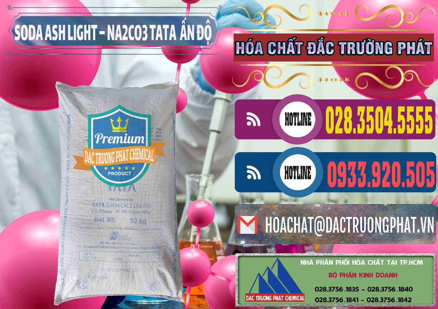 Đơn vị chuyên cung ứng và bán Soda Ash Light - NA2CO3 TATA Ấn Độ India - 0132 - Nơi cung cấp & nhập khẩu hóa chất tại TP.HCM - muabanhoachat.com.vn
