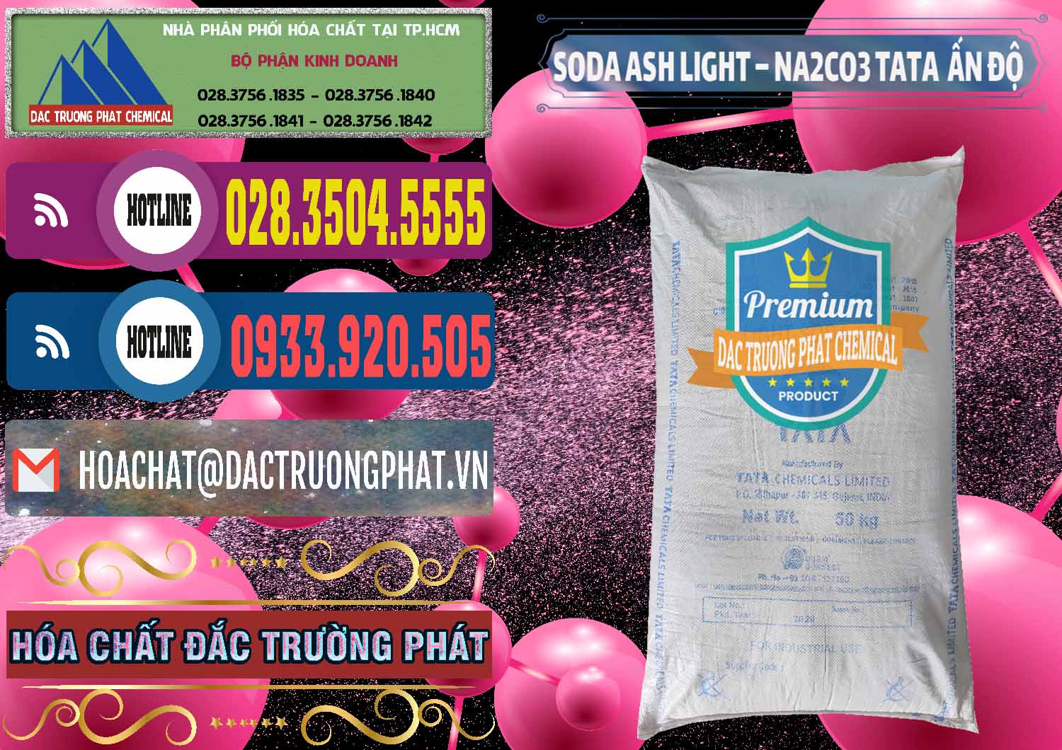 Công ty kinh doanh - bán Soda Ash Light - NA2CO3 TATA Ấn Độ India - 0132 - Nơi chuyên cung cấp - kinh doanh hóa chất tại TP.HCM - muabanhoachat.com.vn