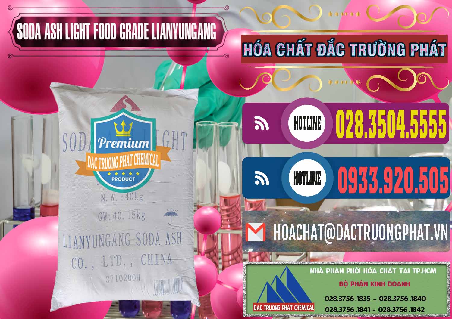 Công ty chuyên bán _ phân phối Soda Ash Light - NA2CO3 Food Grade Lianyungang Trung Quốc - 0222 - Đơn vị cung cấp & bán hóa chất tại TP.HCM - muabanhoachat.com.vn