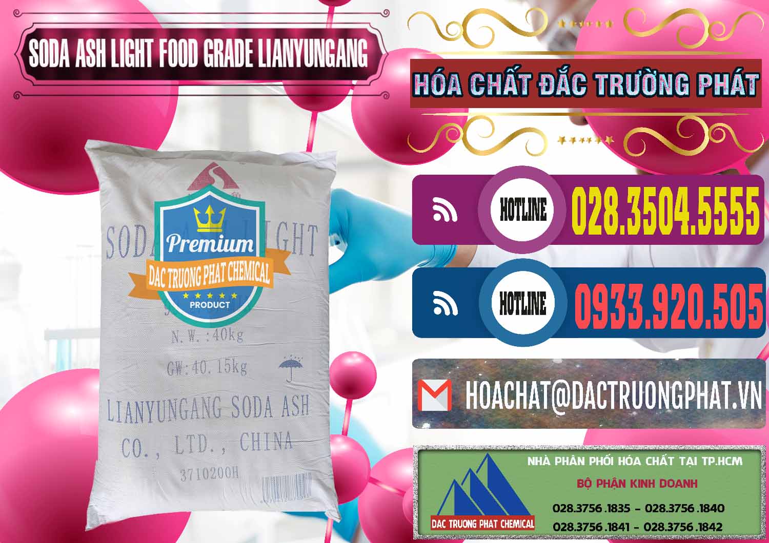 Bán _ phân phối Soda Ash Light - NA2CO3 Food Grade Lianyungang Trung Quốc - 0222 - Nơi chuyên phân phối và nhập khẩu hóa chất tại TP.HCM - muabanhoachat.com.vn