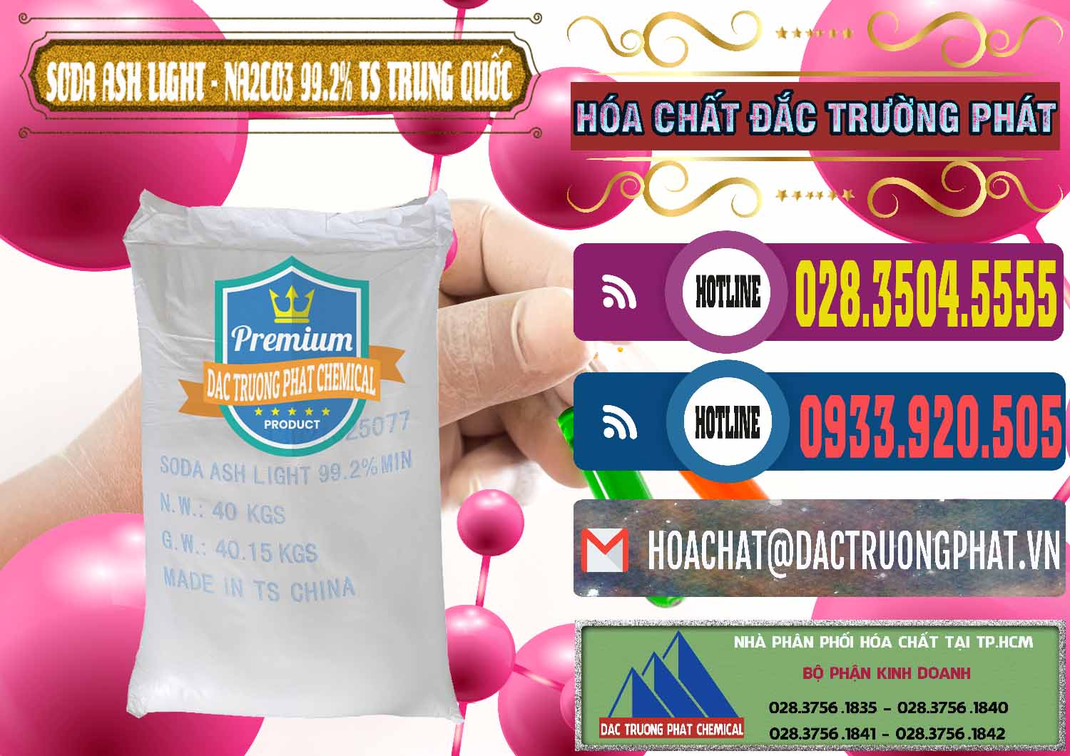 Chuyên cung cấp ( bán ) Soda Ash Light - NA2CO3 TS Trung Quốc China - 0221 - Cung ứng - phân phối hóa chất tại TP.HCM - muabanhoachat.com.vn