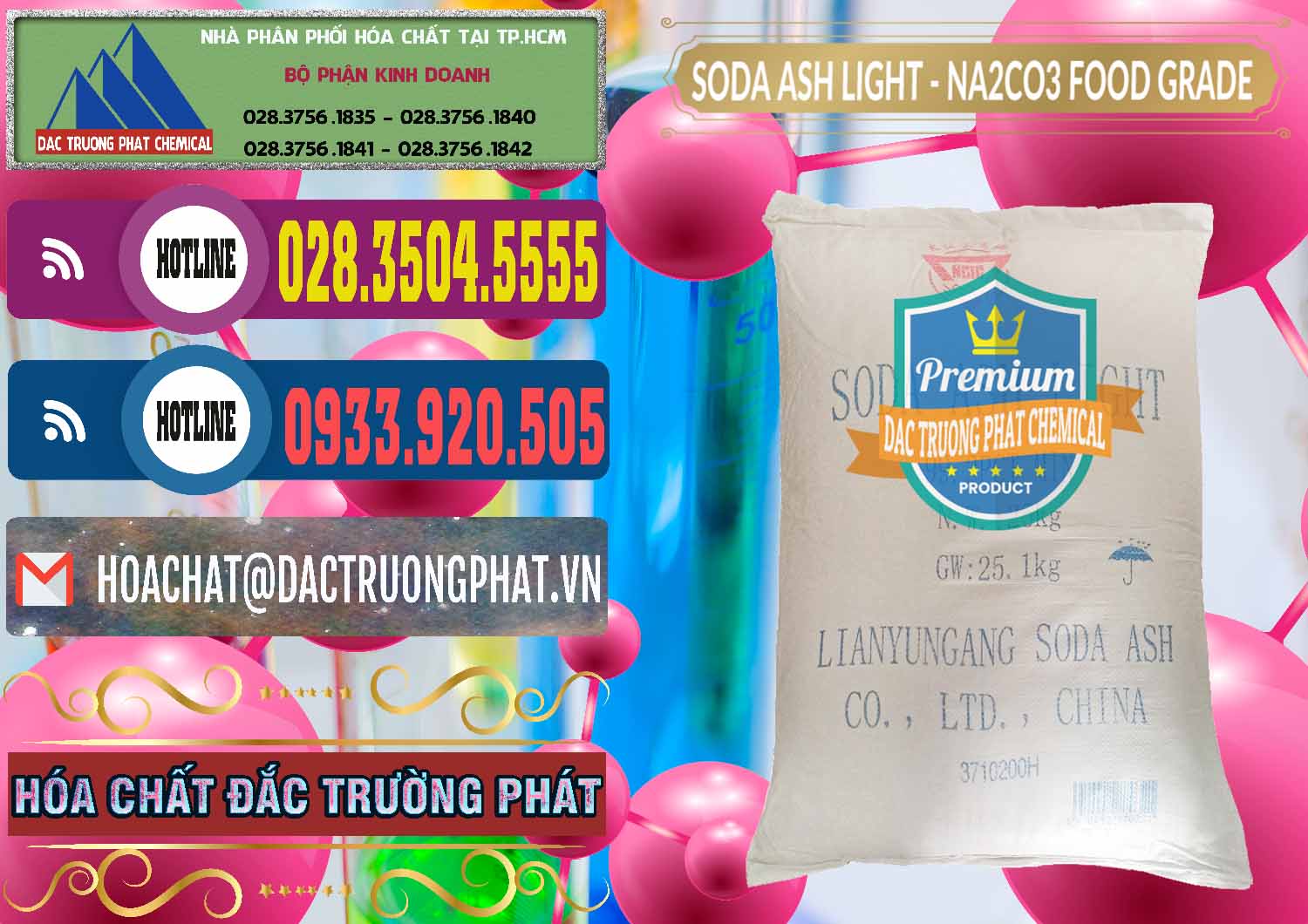 Soda Ash Light – NA2CO3 Food Grade Trung Quốc China Nơi phân phối _ bán Soda Ash Light – NA2CO3 Food Grade Trung Quốc China - 0127 - Công ty phân phối và cung cấp hóa chất tại TP.HCM - muabanhoachat.com.vn
