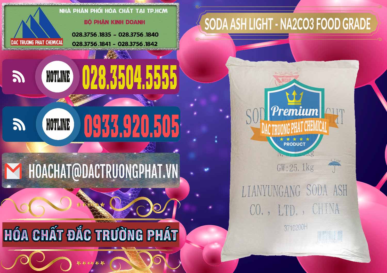 Soda Ash Light – NA2CO3 Food Grade Trung Quốc China Công ty nhập khẩu & bán Soda Ash Light – NA2CO3 Food Grade Trung Quốc China - 0127 - Công ty chuyên phân phối - cung ứng hóa chất tại TP.HCM - muabanhoachat.com.vn