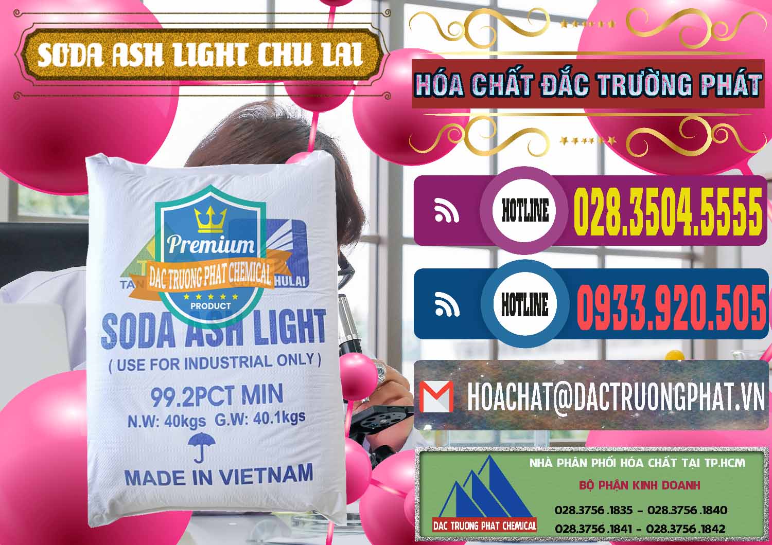 Đơn vị chuyên cung cấp ( kinh doanh ) Soda Ash Light - NA2CO3 Chu Lai Việt Nam - 0489 - Nơi phân phối _ cung cấp hóa chất tại TP.HCM - muabanhoachat.com.vn