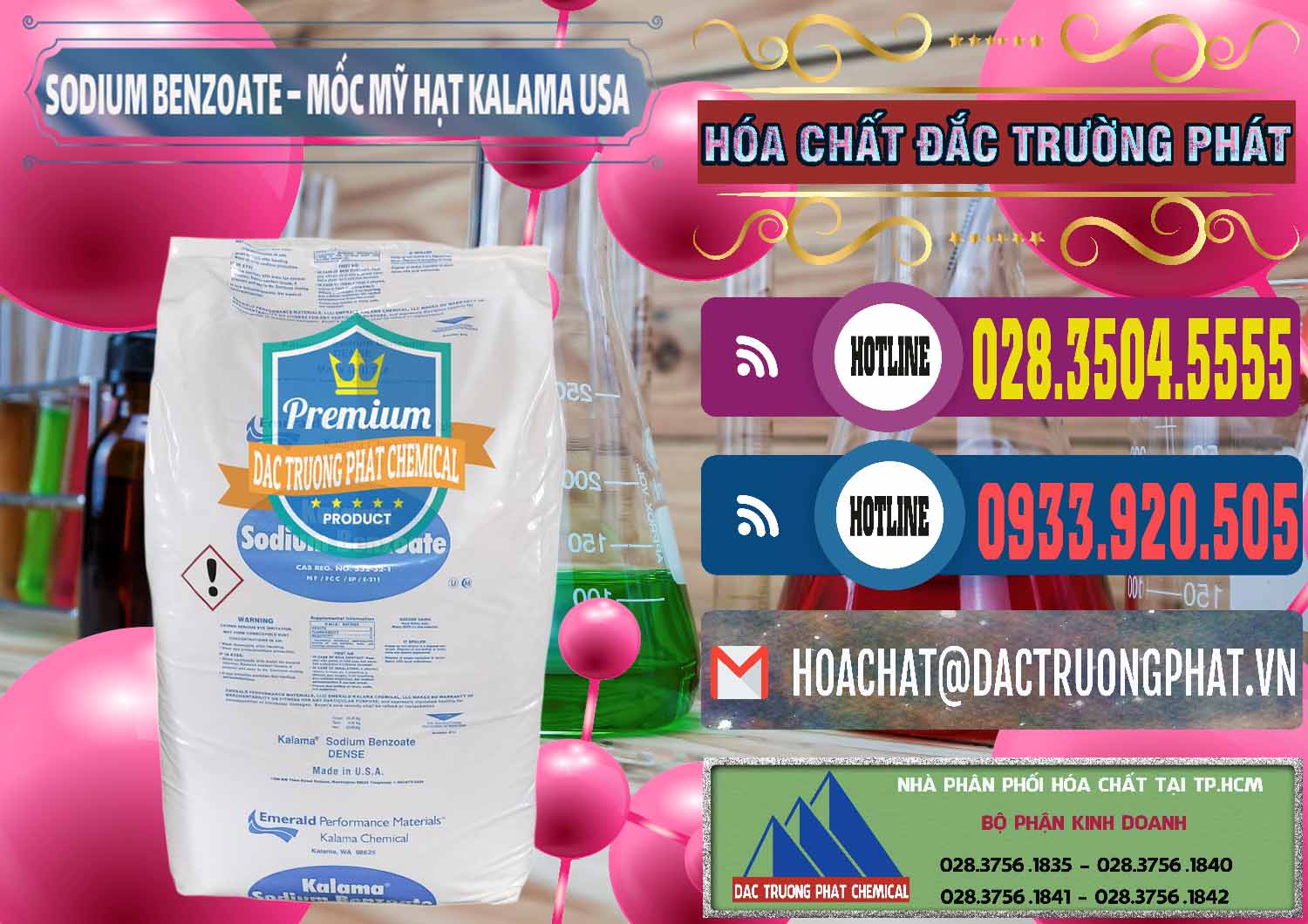 Công ty chuyên bán _ cung cấp Sodium Benzoate - Mốc Hạt Kalama Food Grade Mỹ Usa - 0137 - Chuyên cung cấp - phân phối hóa chất tại TP.HCM - muabanhoachat.com.vn