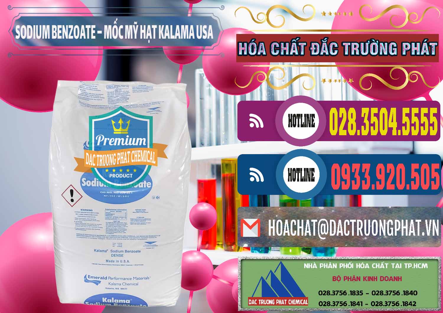 Địa chỉ kinh doanh < bán Hóa chất Benzoate Dạng Hạt _ Chất chống mốc Sodium E211 Dạng Hạt Kalama Food Mỹ Cty bán _ cung ứng Sodium Benzoate - Mốc Hạt Kalama Food Grade Mỹ Usa - 0137 - Nhà cung cấp và kinh doanh hóa chất tại TP.HCM - muabanhoachat.com.vn