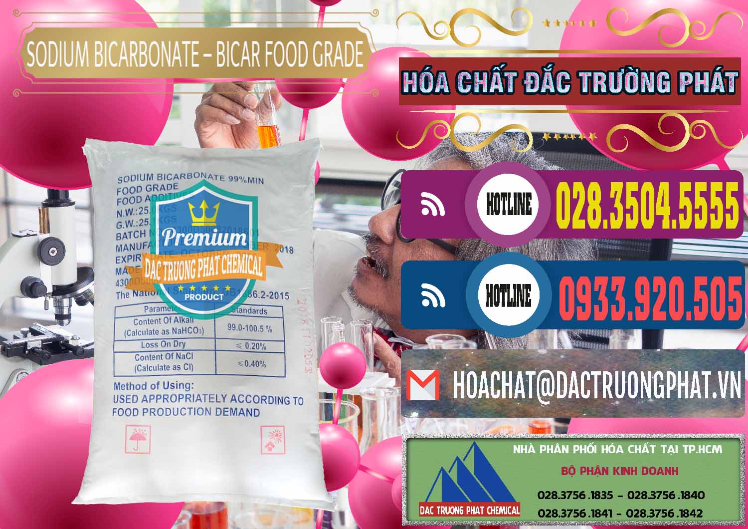 Cty chuyên phân phối ( bán ) Sodium Bicarbonate – Bicar NaHCO3 Food Grade Trung Quốc China - 0138 - Đơn vị chuyên phân phối _ cung ứng hóa chất tại TP.HCM - muabanhoachat.com.vn