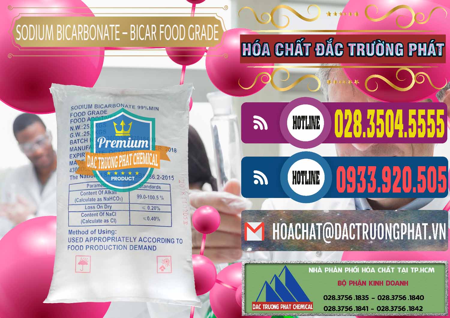 Kinh doanh _ bán Sodium Bicarbonate – Bicar NaHCO3 Food Grade Trung Quốc China - 0138 - Đơn vị phân phối và cung cấp hóa chất tại TP.HCM - muabanhoachat.com.vn