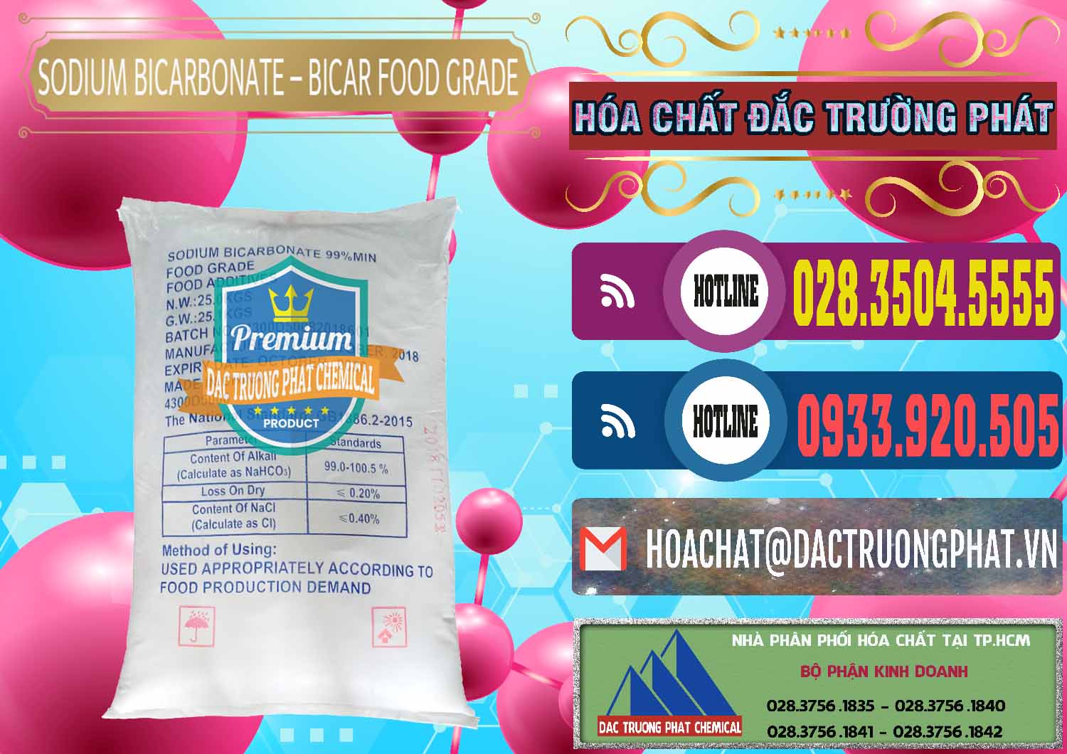 Đơn vị bán và cung ứng Sodium Bicarbonate – Bicar NaHCO3 Food Grade Trung Quốc China - 0138 - Công ty cung cấp _ kinh doanh hóa chất tại TP.HCM - muabanhoachat.com.vn