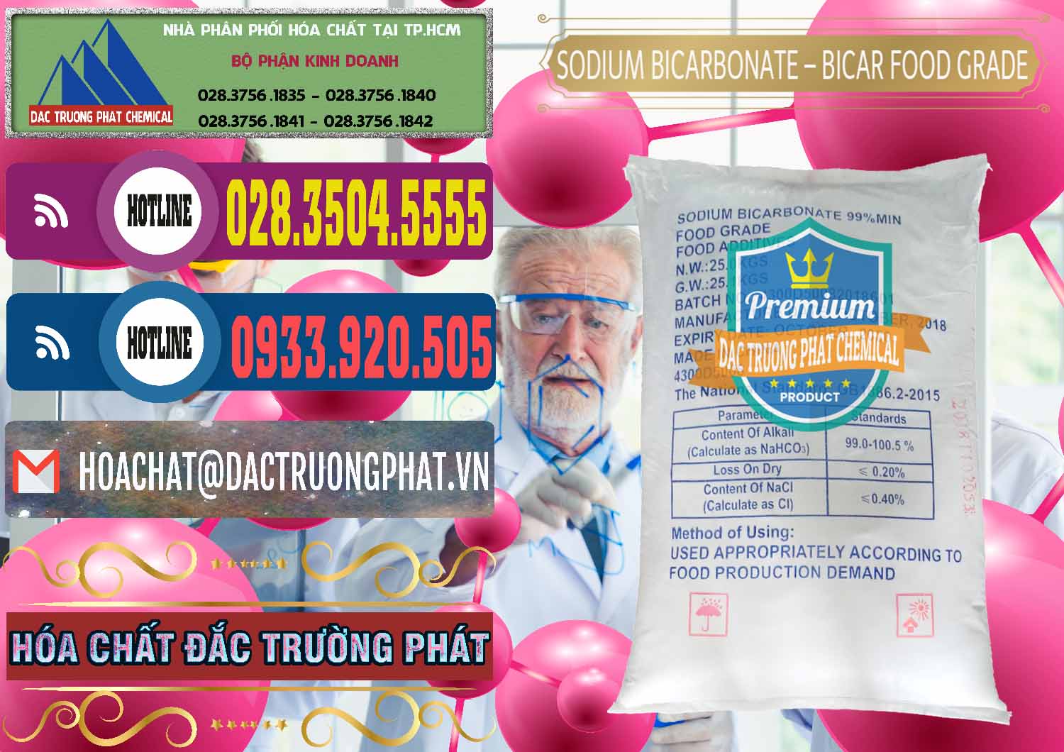 Nơi chuyên phân phối - bán Sodium Bicarbonate – Bicar NaHCO3 Food Grade Trung Quốc China - 0138 - Đơn vị chuyên phân phối & cung ứng hóa chất tại TP.HCM - muabanhoachat.com.vn