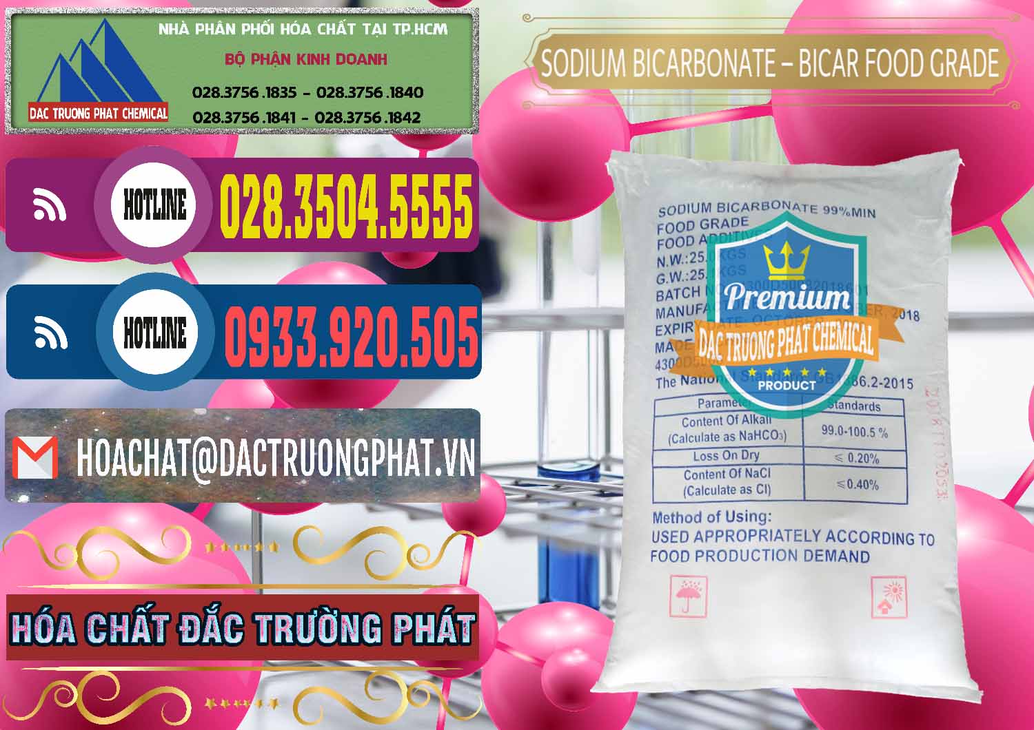 Nhà cung cấp - bán Sodium Bicarbonate – Bicar NaHCO3 Food Grade Trung Quốc China - 0138 - Nơi chuyên cung cấp & kinh doanh hóa chất tại TP.HCM - muabanhoachat.com.vn
