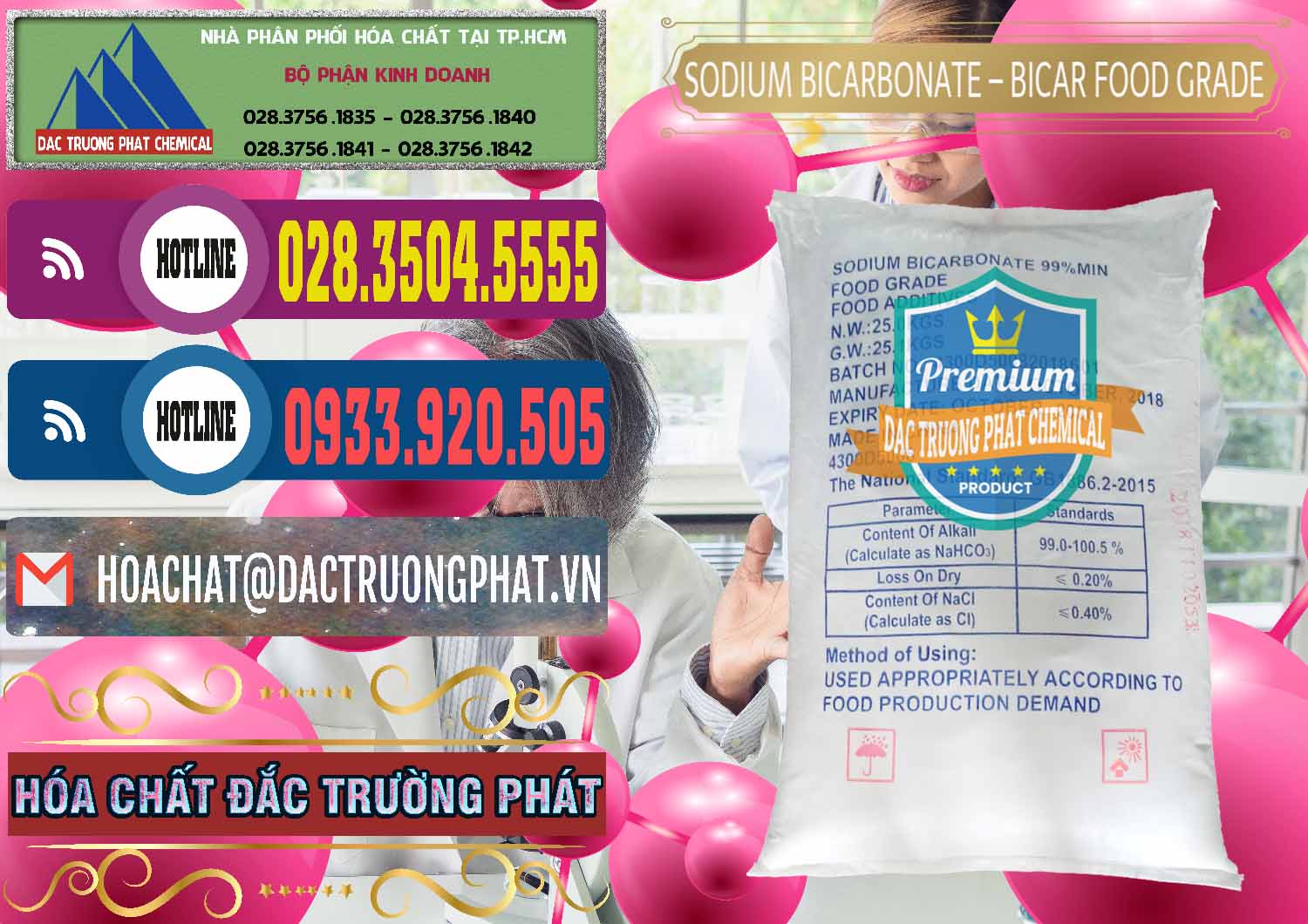 Công ty phân phối và bán Sodium Bicarbonate – Bicar NaHCO3 Food Grade Trung Quốc China - 0138 - Công ty chuyên phân phối ( cung ứng ) hóa chất tại TP.HCM - muabanhoachat.com.vn