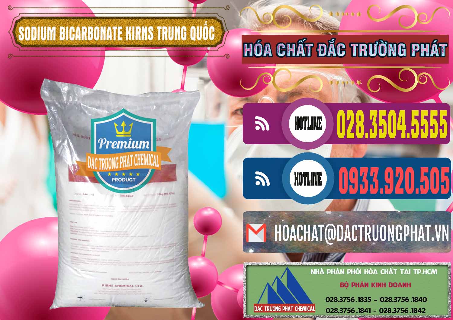 Chuyên nhập khẩu và bán Sodium Bicarbonate – Bicar NaHCO3 Food Grade Kirns Trung Quốc - 0217 - Cung cấp _ kinh doanh hóa chất tại TP.HCM - muabanhoachat.com.vn