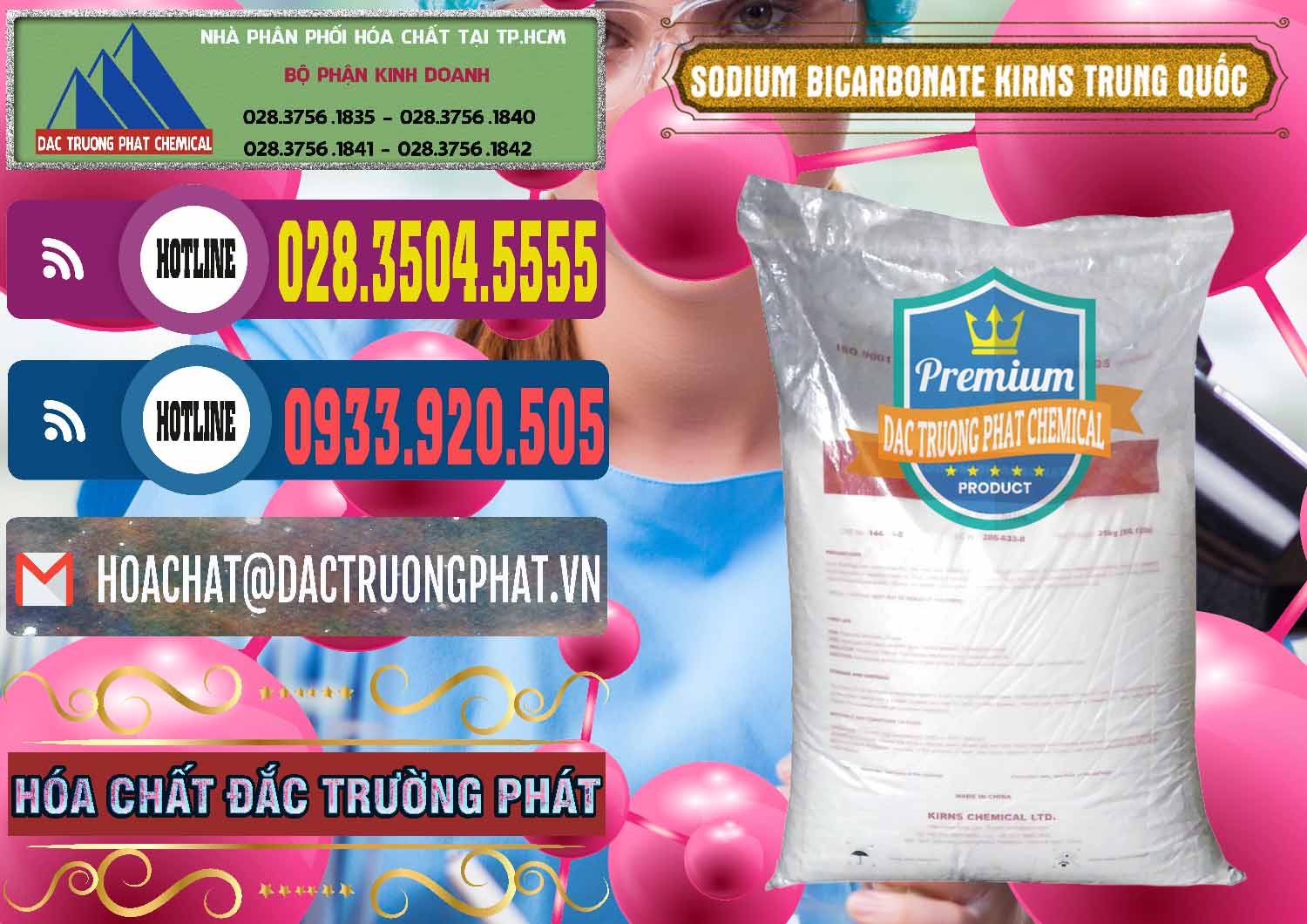 Cty chuyên cung cấp & bán Sodium Bicarbonate – Bicar NaHCO3 Food Grade Kirns Trung Quốc - 0217 - Đơn vị chuyên cung cấp & nhập khẩu hóa chất tại TP.HCM - muabanhoachat.com.vn