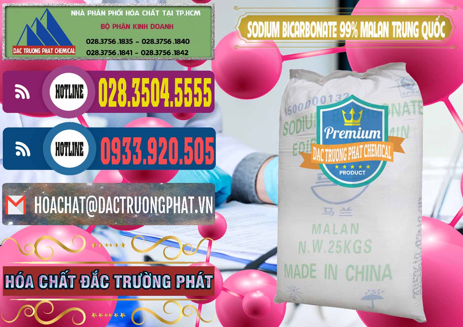 Đơn vị cung ứng & bán Sodium Bicarbonate – Bicar NaHCO3 Malan Trung Quốc China - 0218 - Cty chuyên cung cấp và nhập khẩu hóa chất tại TP.HCM - muabanhoachat.com.vn