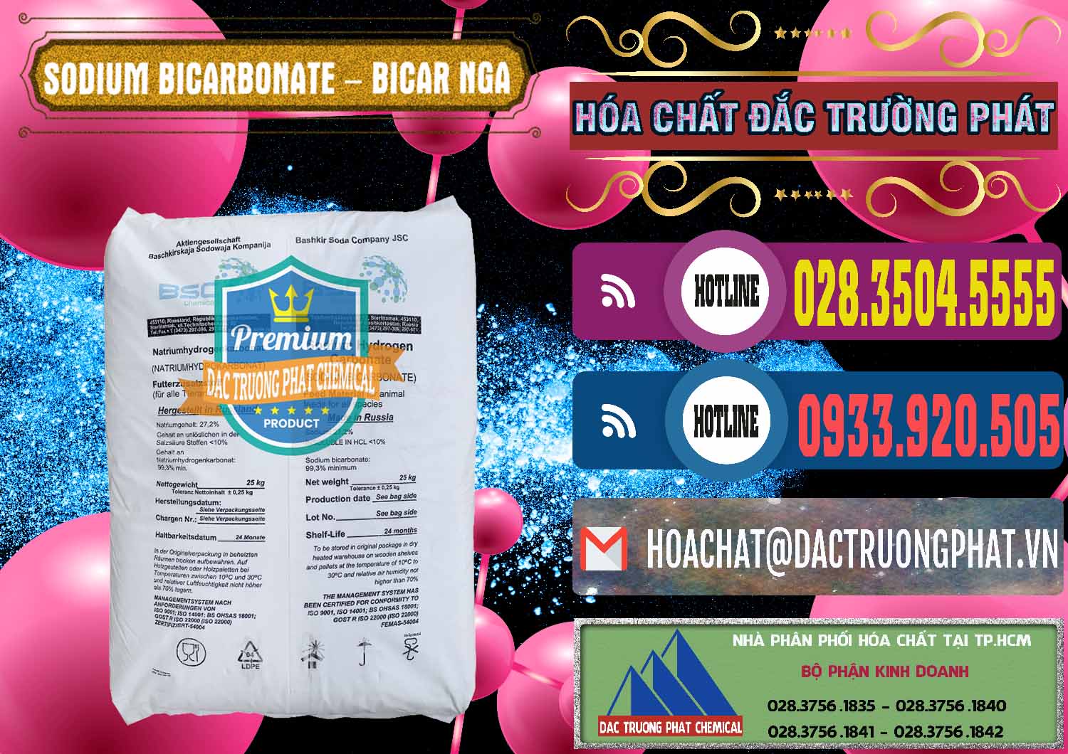 Công ty bán _ phân phối Sodium Bicarbonate – Bicar NaHCO3 Nga Russia - 0425 - Nơi chuyên cung cấp & kinh doanh hóa chất tại TP.HCM - muabanhoachat.com.vn