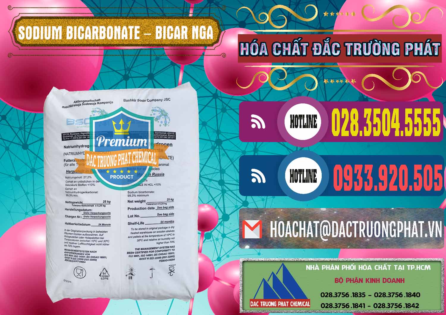 Cty bán ( phân phối ) Sodium Bicarbonate – Bicar NaHCO3 Nga Russia - 0425 - Công ty phân phối & cung cấp hóa chất tại TP.HCM - muabanhoachat.com.vn